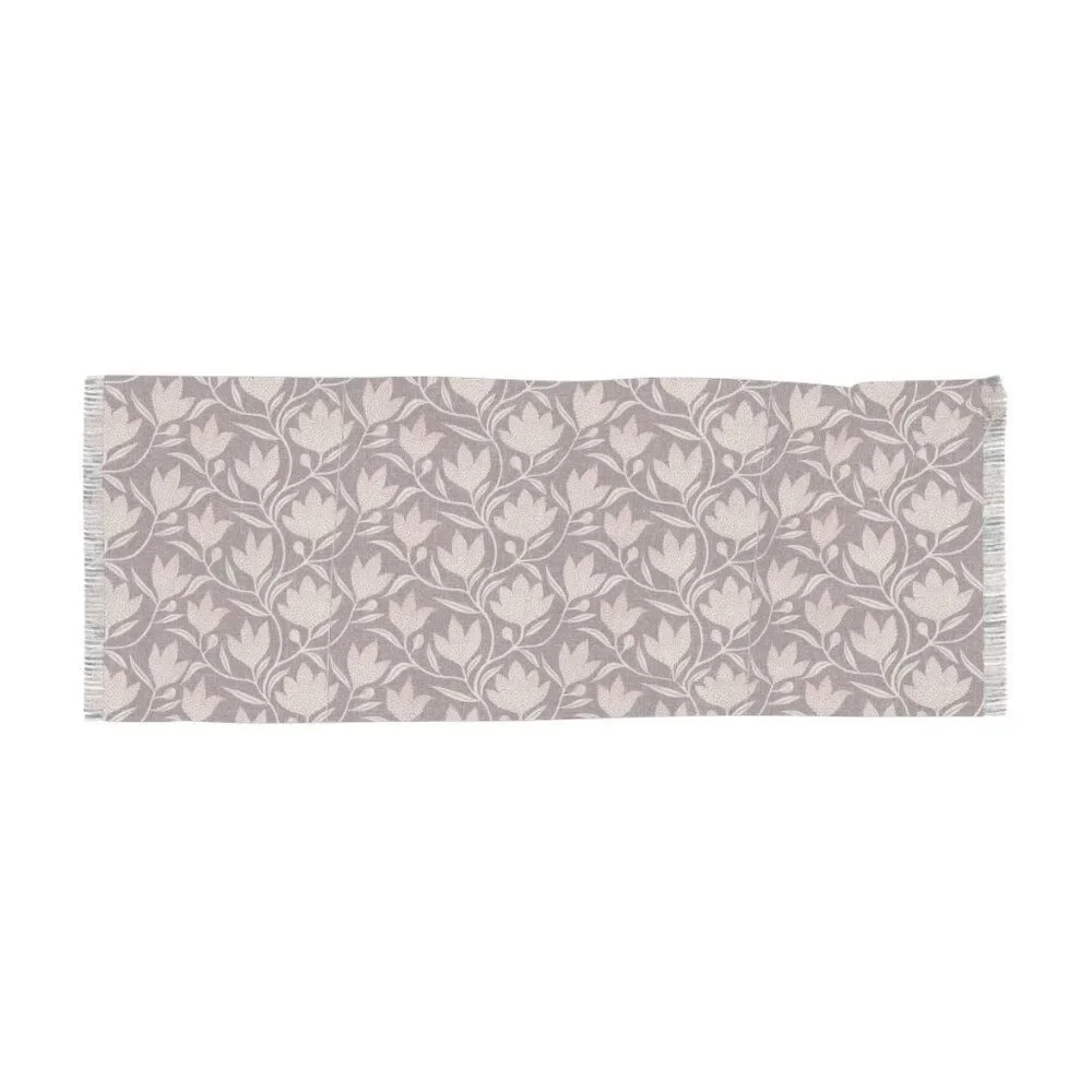 NWT Porter Anna- Crimson & Cream Women's Scarf in Magnolia